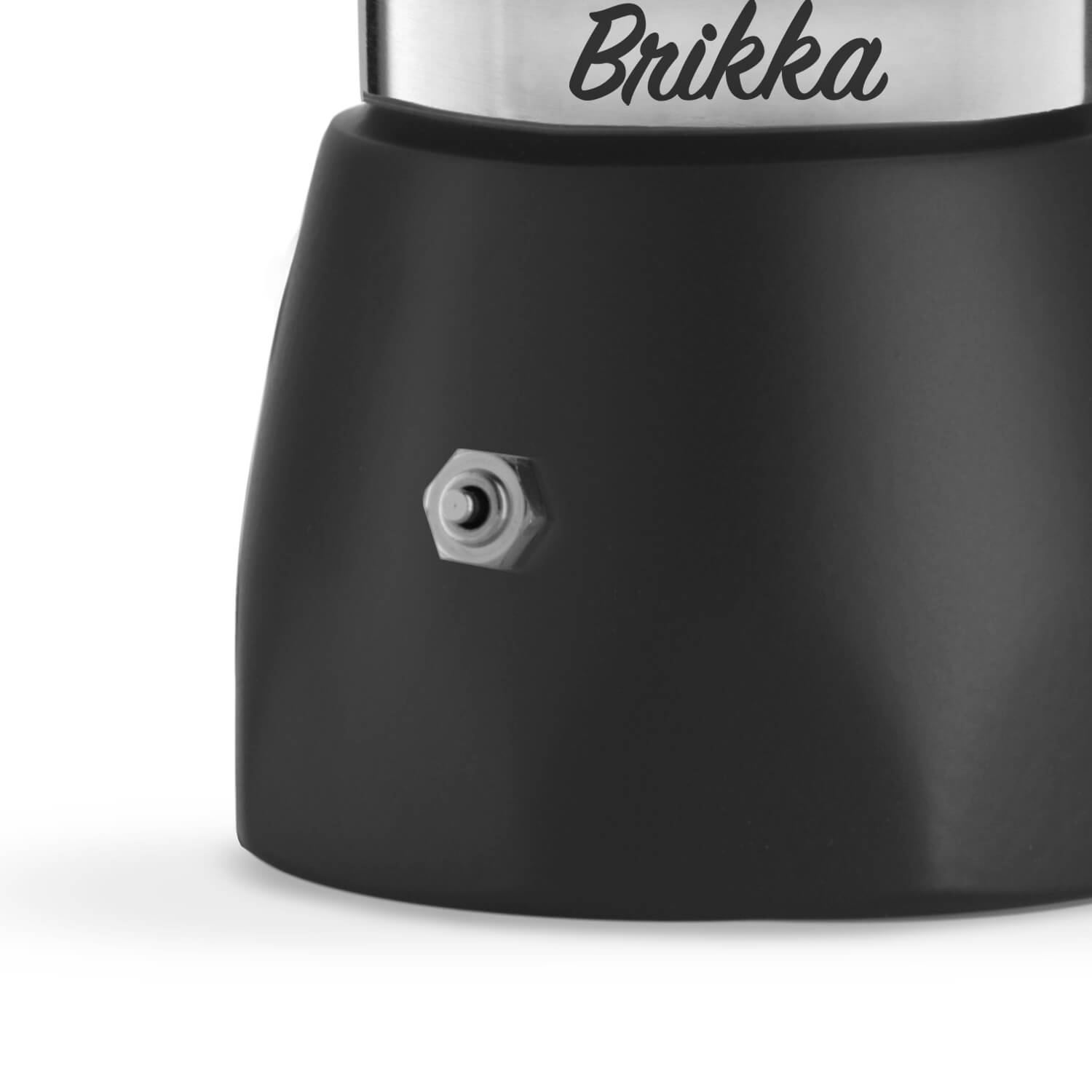 Bialetti - New Brikka, Moka Pot, the Only Stovetop Coffee Maker Capable of  Producing a Crema-Rich Espresso, 2 Cups (3,4 Oz), Aluminum and Black